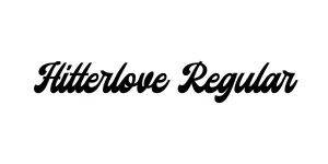 Hitterlove Regular Font