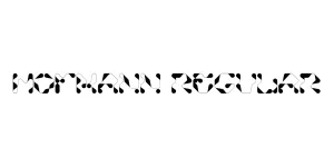 Hofmann Regular Font