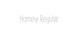 Homey Regular Font