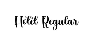 Hotel Regular Font
