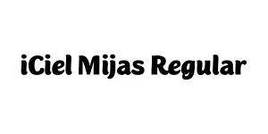 iCiel Mijas Regular Font