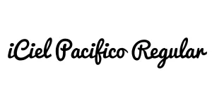 iCiel Pacifico Regular Font