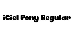 iCiel Pony Regular Font