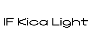 IF Kica Light Font