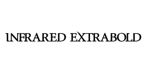 InfraRed ExtraBold Font