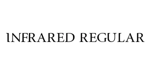 InfraRed Regular Font