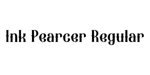 Ink Pearcer Regular Font