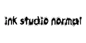 Ink Studio Normal Font