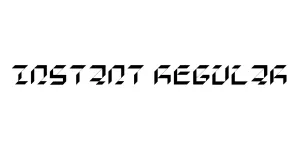 Instant Regular Font