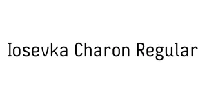 Iosevka Charon Regular Font