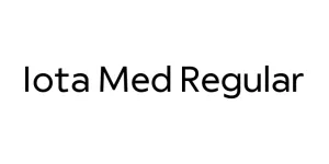 Iota Med Regular Font