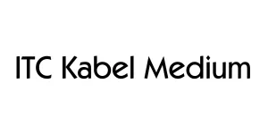 ITC Kabel Medium Font