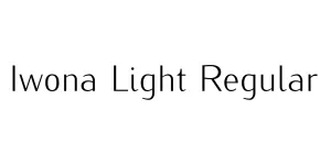 Iwona Light Regular Font