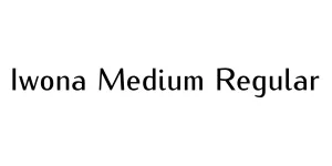 Iwona Medium Regular Font