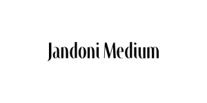 Jandoni Medium Font