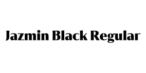 Jazmin Black Regular Font
