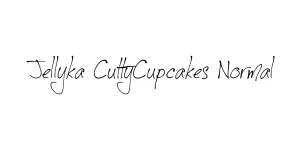 Jellyka CuttyCupcakes Normal Font