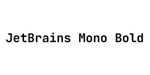 JetBrains Mono Bold Font