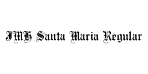 JMH Santa Maria Regular Font