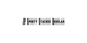 JP Sporty Stacked Regular Font