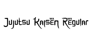Jujutsu Kaisen Regular Font