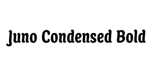 Juno Condensed Bold Font