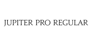 Jupiter Pro Regular Font