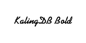 KalingDB Bold Font