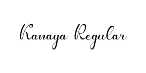 Kanaya Regular Font