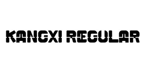 KANGXI Regular Font