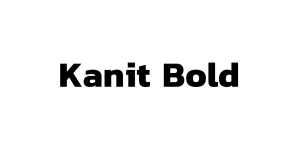 Kanit Bold Font
