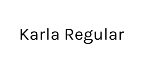 Karla Regular Font