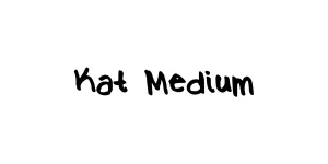 Kat Medium Font