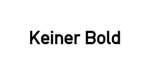 Keiner Bold Font