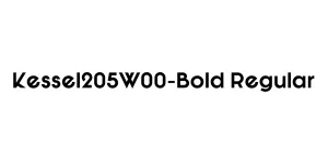 Kessel205W00-Bold Regular Font