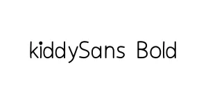 kiddySans Bold Font