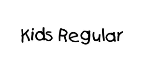 Kids Regular Font