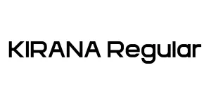 KIRANA Regular Font