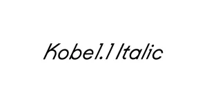 Kobe1.1 Italic Font