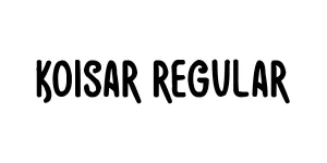 Koisar Regular Font