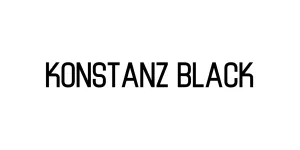 Konstanz Black Font