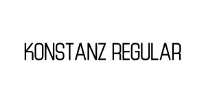 Konstanz Regular Font