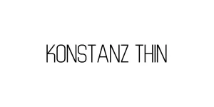 Konstanz Thin Font
