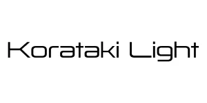 Korataki Light Font