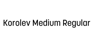 Korolev Medium Regular Font
