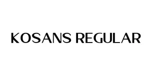 Kosans Regular Font