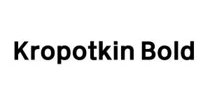 Kropotkin Bold Font