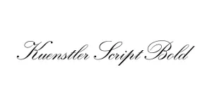 Kuenstler Script Bold Font