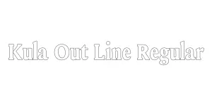 Kula Out Line Regular Font