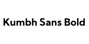 Kumbh Sans Bold Font